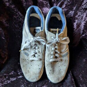 1980s Vintage Specialized Suede Nylon Mountain Biking Sneaker Shoes